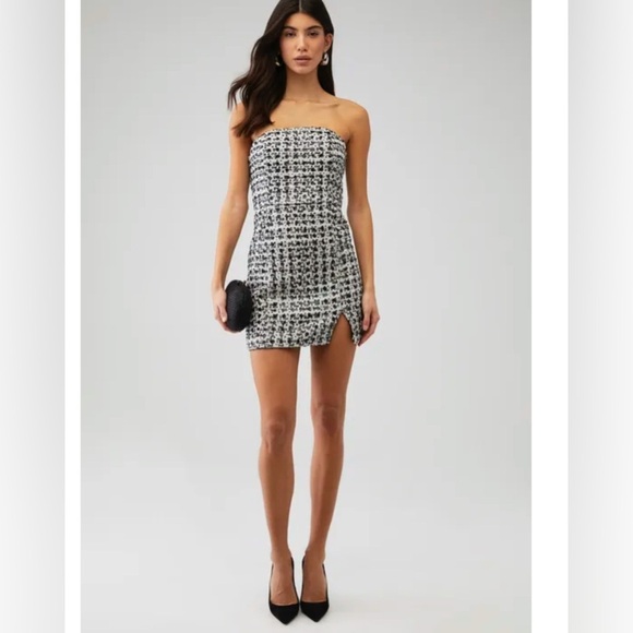 Amanda Uprichard Dresses & Skirts - Amanda Uprichard MANDY SLIT DRESS large rental service retiree EUC
